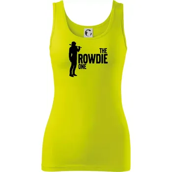 Dámské tričko Bachelor party - The rowdie one - Dámské tílko - 2XL ( Limetková )