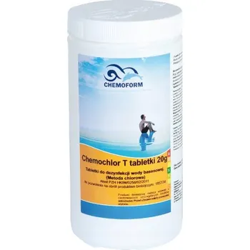 Bazénová chemie Chlorové tablety Chemoform 1 kg 1 l