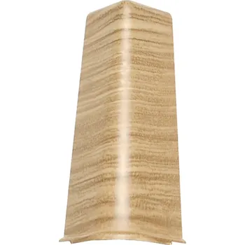 Podlahová lišta Vnější Roh K Liště PVC 75mm DUB KLASICKÝ