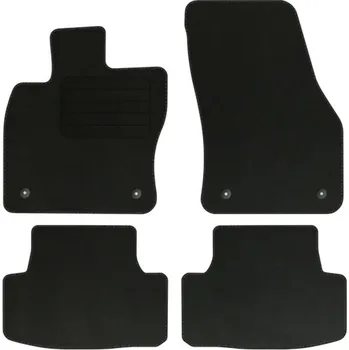 autokoberec Velurové autokoberce s upevněním v sadě Edecor