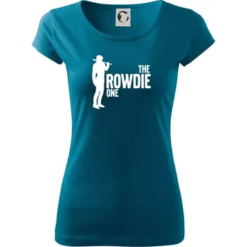 Dámské tričko Bachelor party - The rowdie one - Dámské triko Pure - S ( Petrolejová )