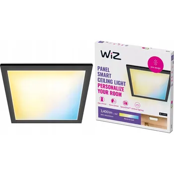 LED Panel Nástěnný 60x60 Stropní Svítidlo KAZETOVÝ 36W Černý SMART WiFi WiZ