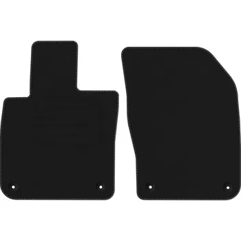 autokoberec Velurové autokoberce s upevněním v sadě Edecor