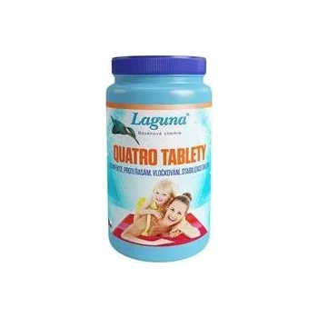 Multifunkční tablety pro chlorovou dezinfekci bazénové vody LAGUNA 4v1 Quatro 10kg 06423596