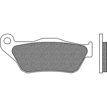 Brzdová destička brzdové destičky, NEWFREN (směs SCOOTER ELITE ORGANIC) 2 ks v balení M502-991