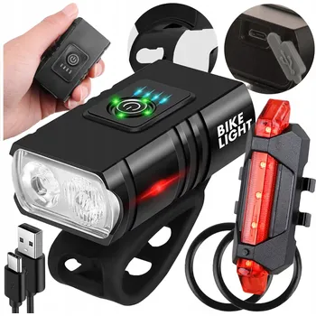 Cyklosvítilna Osvětlení na kolo Lewer Světlo na kolo 600 lm akumulátor