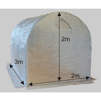 Fóliovník Náhradní plachta na zahradní fóliovník 2 x 2 x 3m (typ 5)