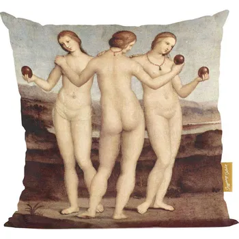 Polštář Polštář Tři Grácie od Rafaela Santiho