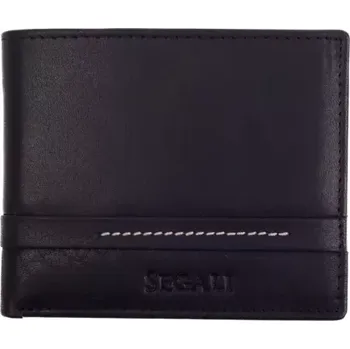 Peněženka SEGALI Pánská kožená peněženka 21042 černá