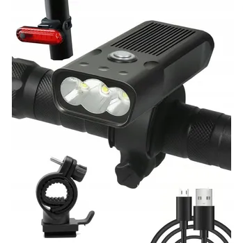 Svítilna Cyklistická svítilna NX3 1600lm 5200mAh PowerBank E029