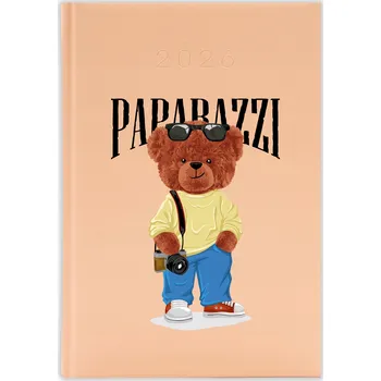 Kalendář Knižkový kalendář 2026 A5 oranžový