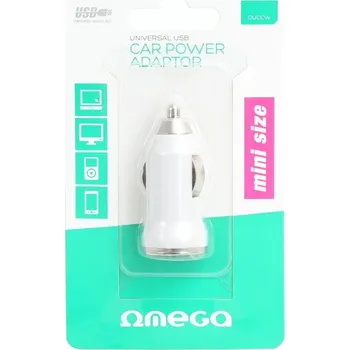 Nabíječka automobilová MicroUSB typ B Omega 1 mA