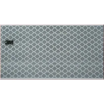 Výstražná páska Samolepící odrazová folie - bílá 1m