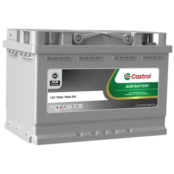 Autobaterie CASTROL AGM BATTERY 12V/70Ah 760A EN L3