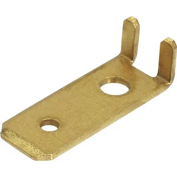 Auto elektroinstalace nytovaci konektor 6,3mm - do tistenych obvodu 425894