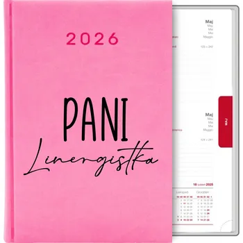 Kalendář Knižkový kalendář 2026 A5 růžový