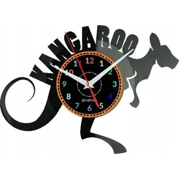 Hodiny Nástěnné hodiny Evevo černé 30 cm