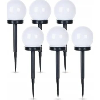 Venkovní osvětlení Solární LED zahradní lampy zapichovací 33,5 cm 6 ks