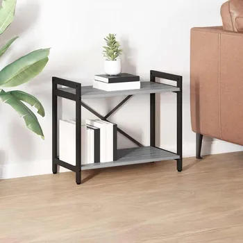 Knihovna vidaXL Knihovna Šedá sonoma 60 x 30 x 50 cm kompozitní dřevo [868404]