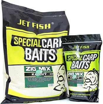 Návnadová surovina JET FISH - Zig mix kalový 4kg