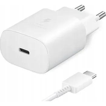 Síťová nabíječka Samsung USB typ C pro Samsung 3000 mA 5 V bílá