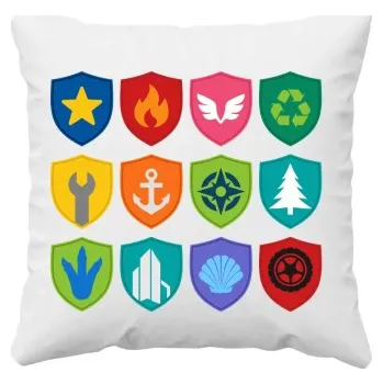 Žertovný předmět Speciální tým - polštář s potiskem pro fanoušky Tlapkové patroly- Tričkový.cz