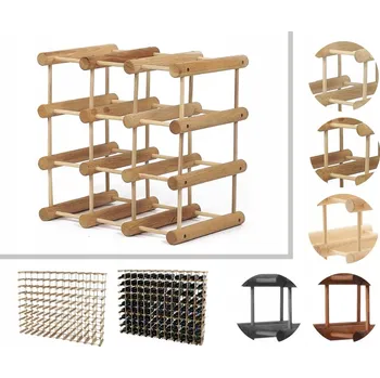 Stojan na víno Modulární stojan na víno / 9 lahví RW7 Olejovaný dub