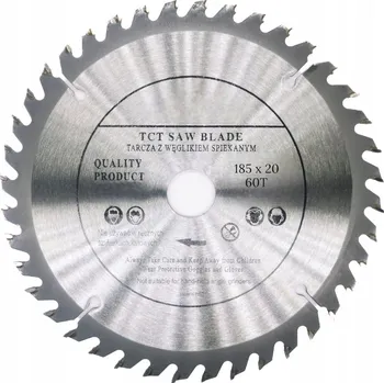 Pilový kotouč VIDIOVÝ KOTOUČ NA DŘEVO velký 185 mm x 20 x 60 zubů