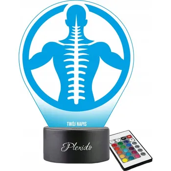 Lampička Noční lampa Plexido vícebarevná