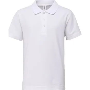 Chlapecké oblečení Chlapecké polo triko Lewro SCHOOL 116/122 Bílá