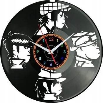 Hodiny Rock Band Nástěnné Hodiny Vinylová Deska Moderní Dekorativní U