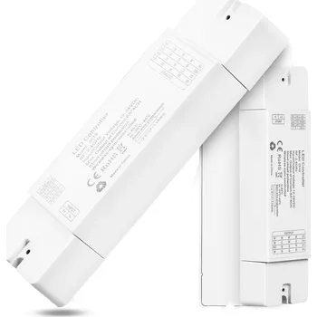 Příslušenství pro LED osvětlení LED Ovladač Přijímač Kontrolér 4 zóny pro RGB MONO RGBW Pásky Stmívač