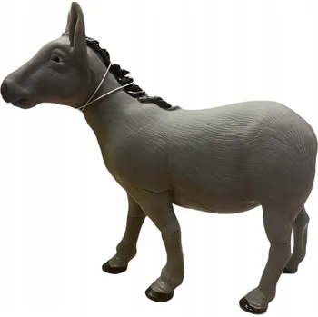 Figurka GUMOVÉ ZVÍŘÁTKO OSLÍK 15 cm - Natahovací/Stříkací