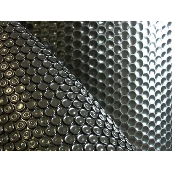 bazénová plachta Plachta na bazén solární bublinková kruh 5,5m Černá silná