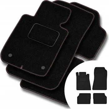 autokoberec Velurové autokoberce Motos 4 ks