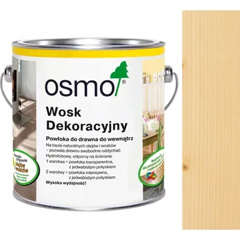 Olej na dřevo Osmo 3101 dekorativní Vosk , bezbarvý, 125 ml