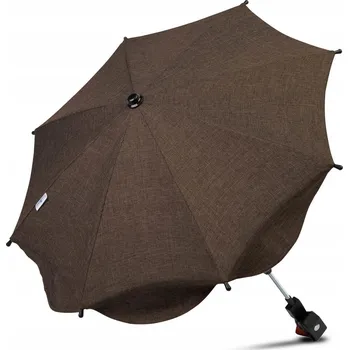 Deštník Slunečník na kočárek Caretero 66 cm hnědý