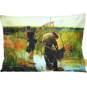 Polštář Polštář Rybáři brodící se ve vodě Leon Wyczółkowski