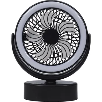 Domácí ventilátor CMP VE6066 Závěsný ventilátor s LED osvětlením USB, černý