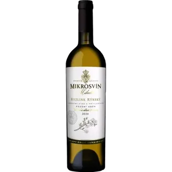Víno Mikrosvín Ryzlink rýnský Pozdní sběr 2020
