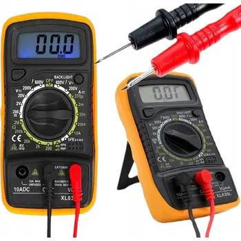 Multimetr DIGITÁLNÍ MULTIMETR LCD, PROFESIONÁLNÍ ELEKTRICKÝ TESTER PROUDU