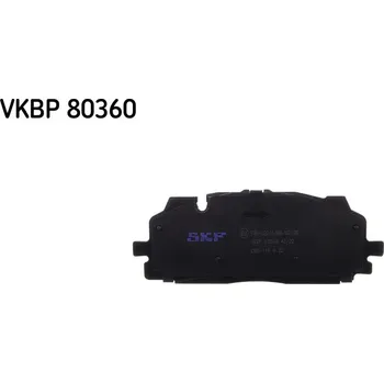 Brzdová destička Sada brzdových destiček, kotoučová brzda SKF VKBP 80360