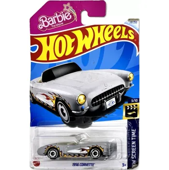 autíčko 1956 Corvette Grey (F1) - Hot Wheels