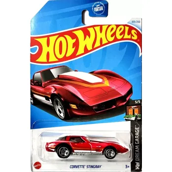 autíčko Corvette Stingray Red (F1) - Hot Wheels