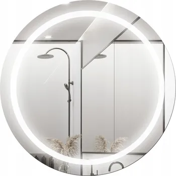 Zrcadlo Zrcadlo Podsvícené 90 cm Kulaté Ring do koupelny obýváku