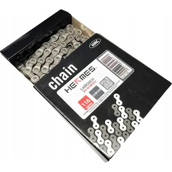 Řetěz na kolo Řetěz na kolo 116 článků Chrom Hermes 25 277