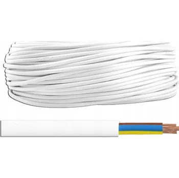 elektrický kabel Kabel kulatý ohebný (licna) OMY Elpar 3 x 1,0