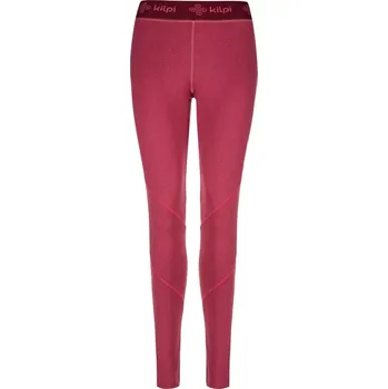 Dámské oblečení Dámské funkční legíny Kilpi INVERA-W tmavě červená 40