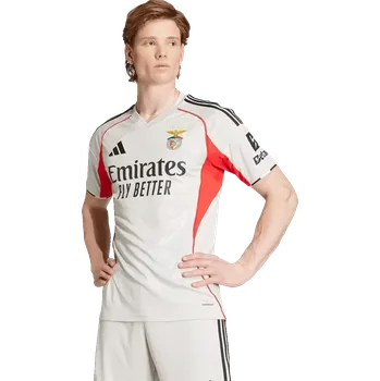 Pánský venkovní fotbalový dres Adidas SL Benfica 25/26 béžový