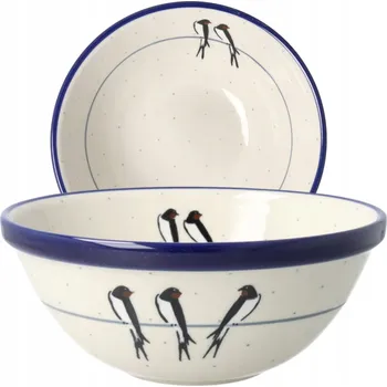Miska Umělecká keramika Bolesławiec na polévku V 0,65 L M058 dekU4831